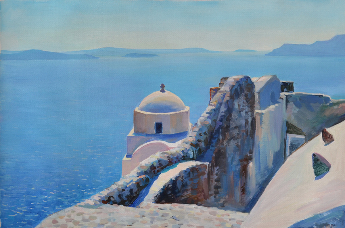 «Остров влюблённых» холст, масло 40х60см, 2012