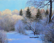 "Иней"  холст/масло 35см x 44см 2009 г.