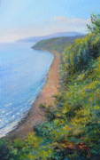 "Вид на море" холст/масло 50см x 32см 2007 г.