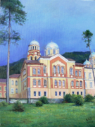 "Новый Афон" холст, масло 30х45 см, 2007 г.