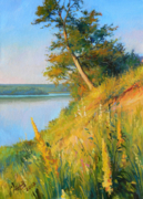 "Золотой вечер"  холст/масло 43см x 30см 2007 г.