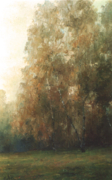 "Туман" оргалит/масло 45см x 30см 1999 г.