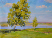 «Два поколения» холст, масло 45х60см, 2013 г. цена 22000 руб.