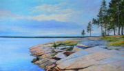 «Тишина на Белом море» холст, масло 40х65см, 2010